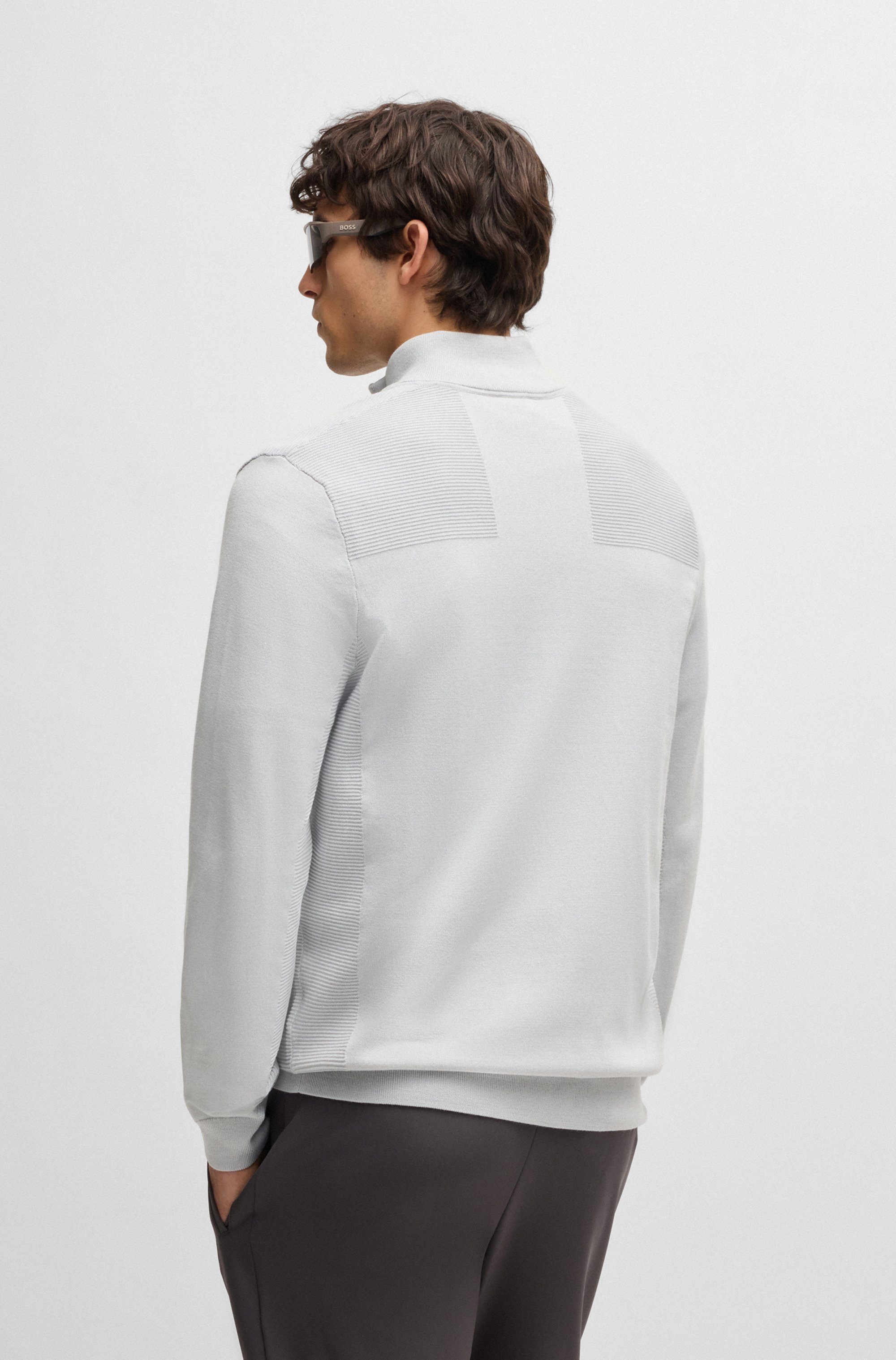 BOSS GREEN Strickpullover Momentum-X QZ mit günstig online kaufen
