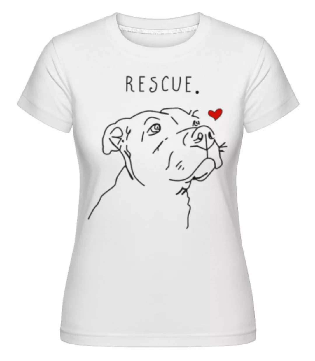 Rescue Dog 2 · Shirtinator Frauen T-Shirt günstig online kaufen