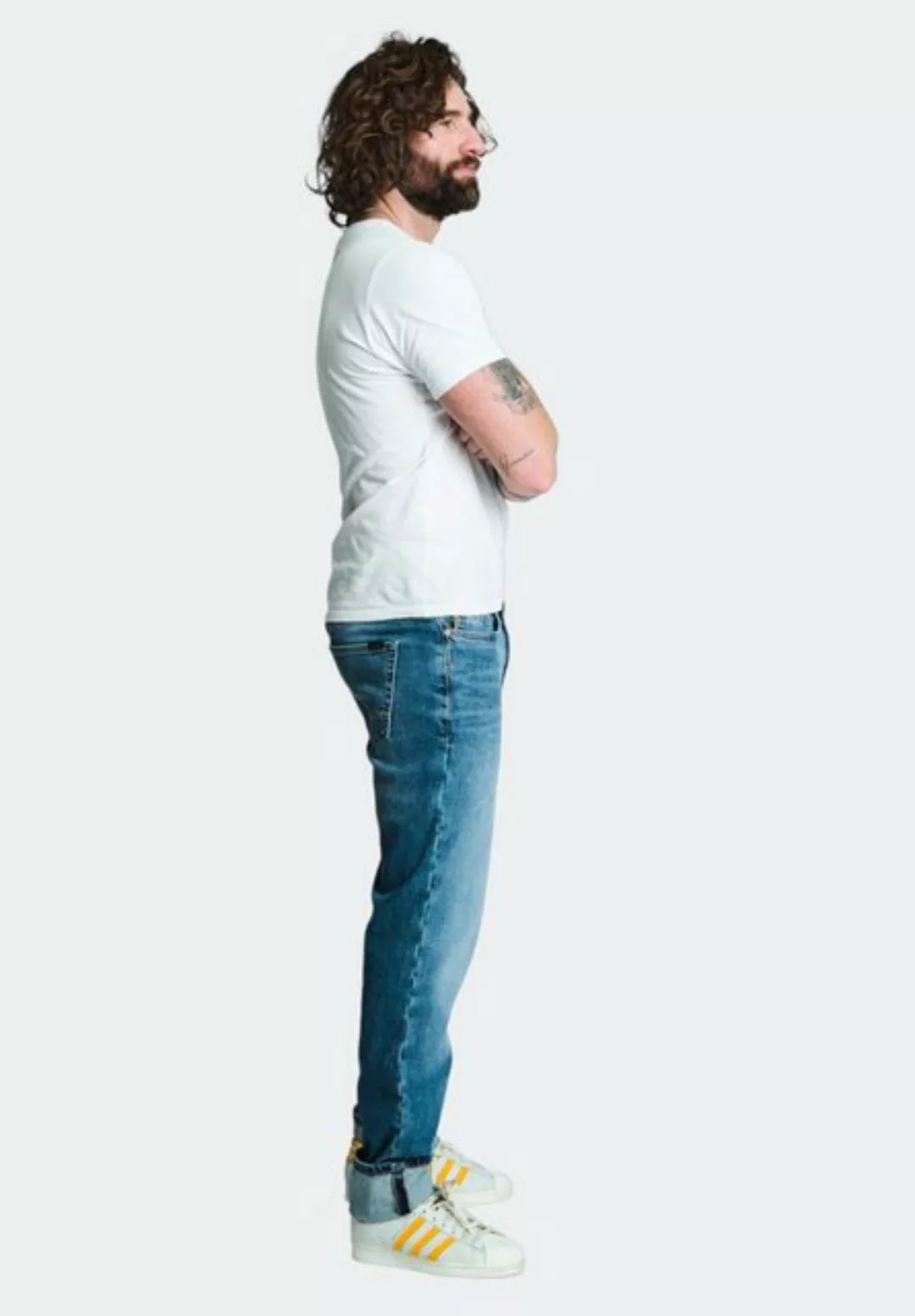 FIVE FELLAS Slim-fit-Jeans LUUK-Z nachhaltig, Italien, Stretch, coole Wasch günstig online kaufen