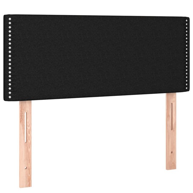 vidaXL Bett, Kopfteil Schwarz 80x5x78/88 cm Kunstleder günstig online kaufen