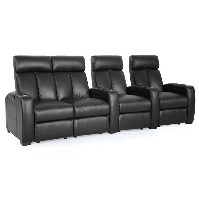 Zinea Sofa Zinea Kinosessel Action - 4 Sitzer LL - Leder, elektrisch, LED günstig online kaufen