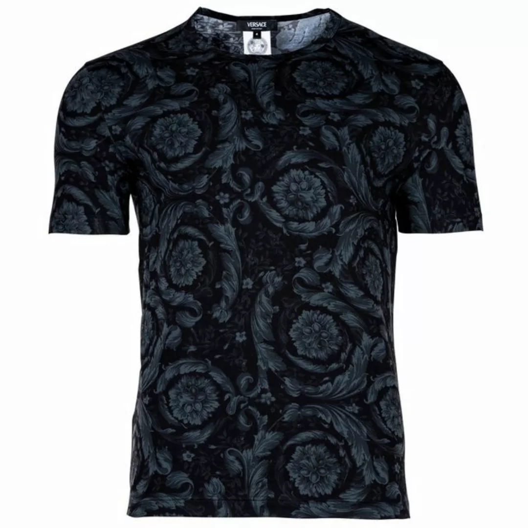 Versace T-Shirt Herren T-Shirt - Unterhemd, Rundhals, Stretch (Packung, 1er günstig online kaufen