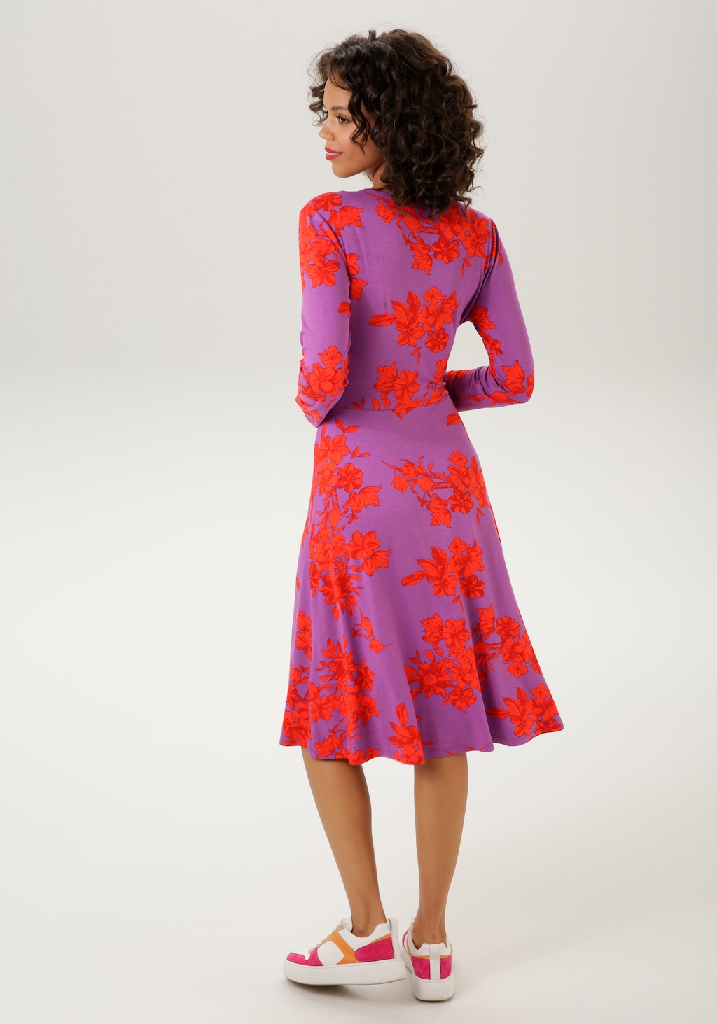 Aniston CASUAL Jerseykleid, in Wickel-Optik günstig online kaufen