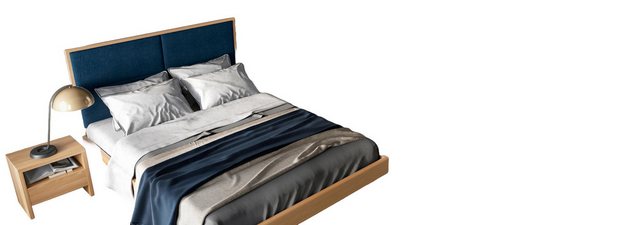 Xlmoebel Bett Neues Doppelbett aus massivem Holz 180x200 Vollholzbett Echth günstig online kaufen