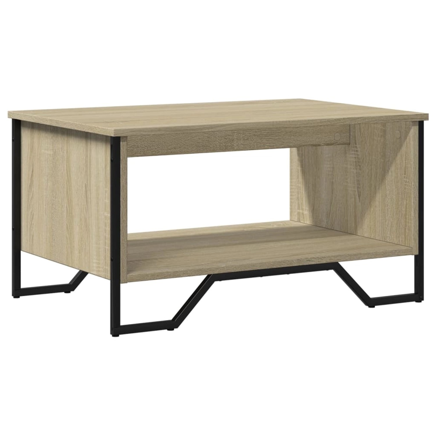 vidaXL Couchtisch Sonoma-Eiche 75x51x40 cm Holzwerkstoff günstig online kaufen