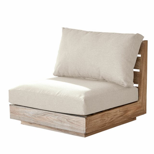 Mirabeau Sofa Sofaelement Courtelevant creme/braun günstig online kaufen