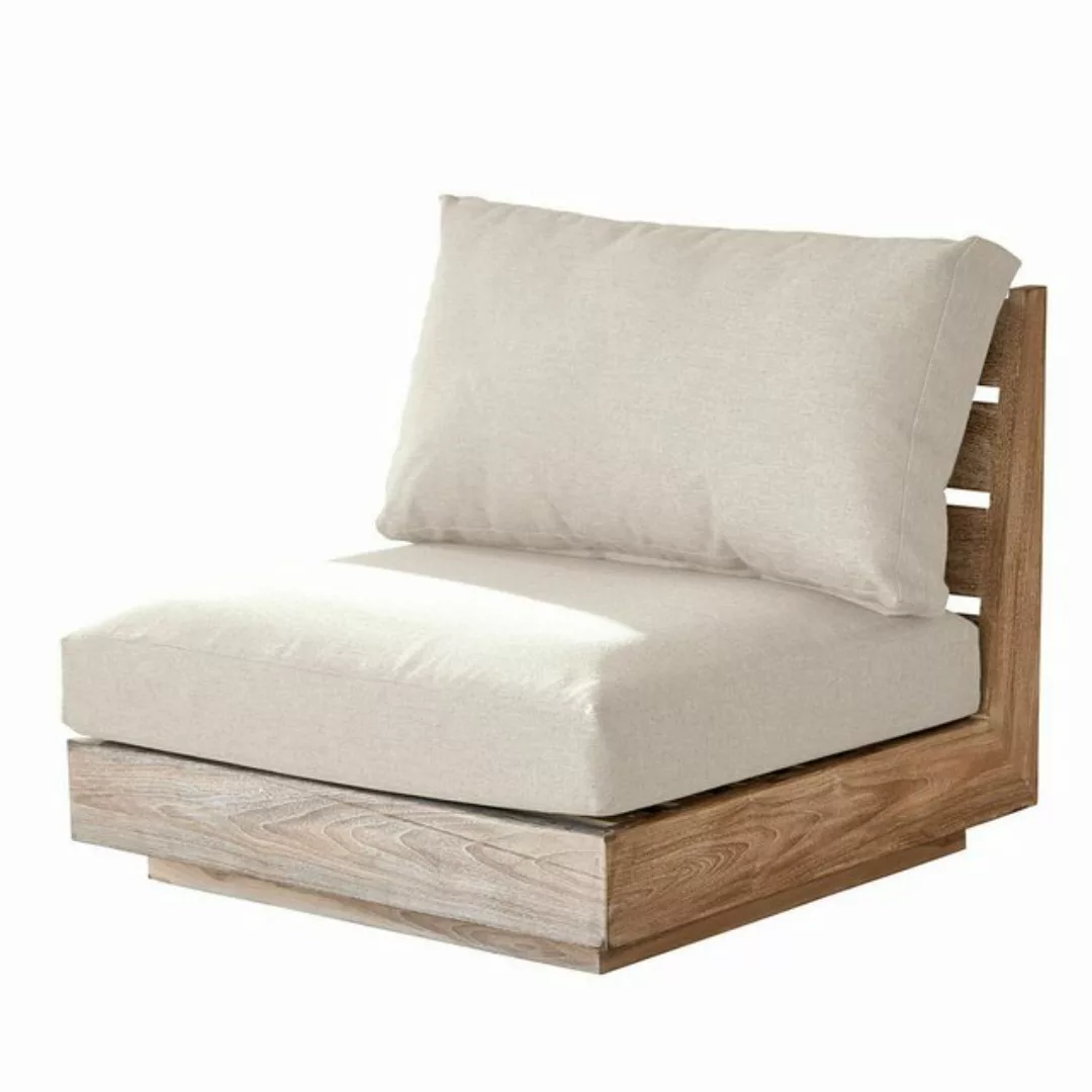 Mirabeau Sofa Sofaelement Courtelevant creme/braun günstig online kaufen