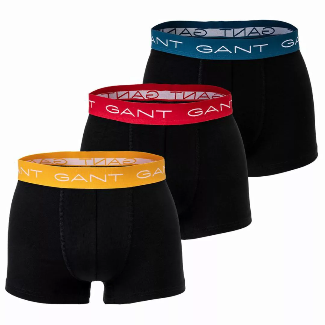 GANT Herren Boxer Shorts, 3er Pack - Trunks, Retro Pants, Cotton Stretch Sc günstig online kaufen