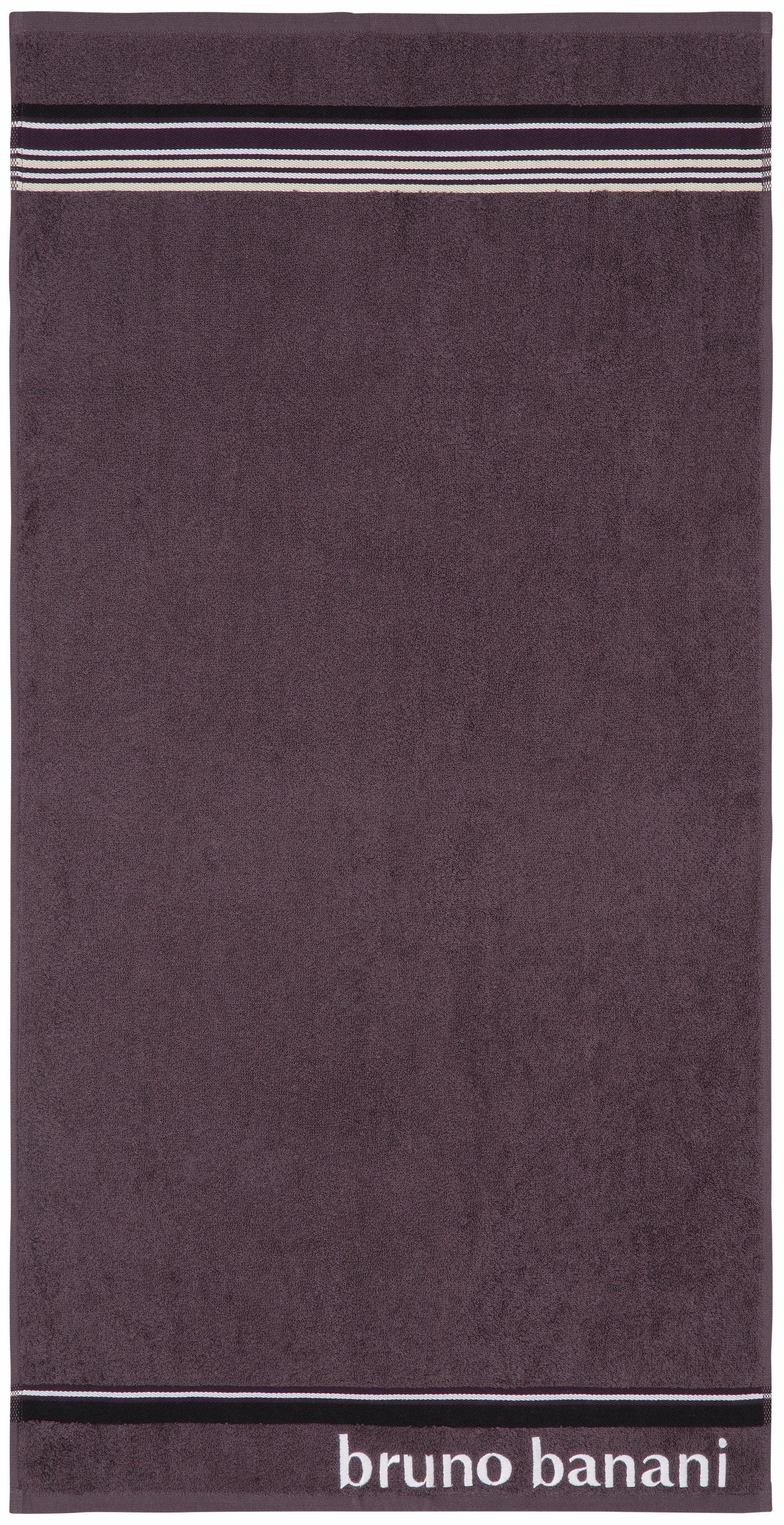 Bruno Banani Handtuch Set »Maja«, (Set, 7 St., 1 Duschtuch 70 x 140 cm-2 Ha günstig online kaufen