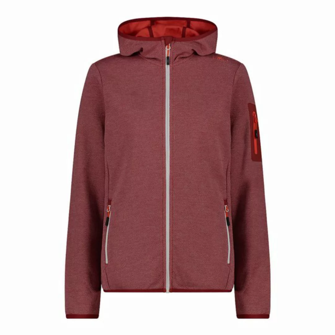 CMP Fleecejacke Woman Jacket Fix Hood mit Ärmeltasche günstig online kaufen