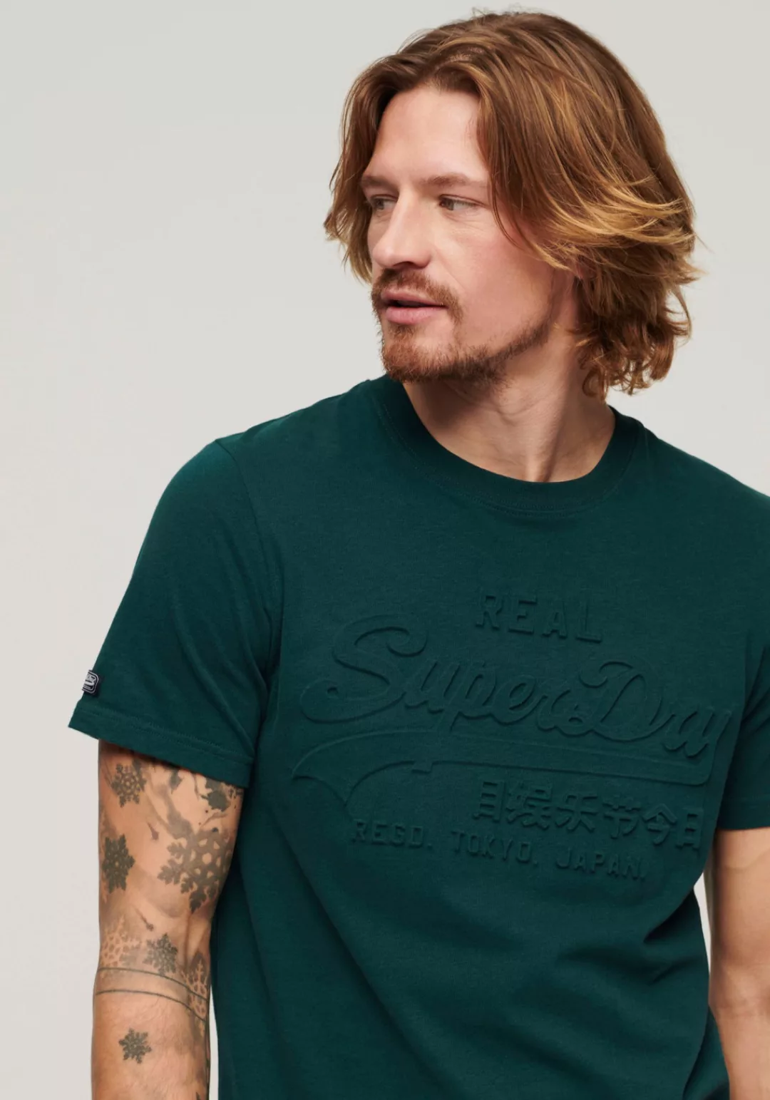 Superdry T-Shirt "EMBOSSED VL T SHIRT" günstig online kaufen