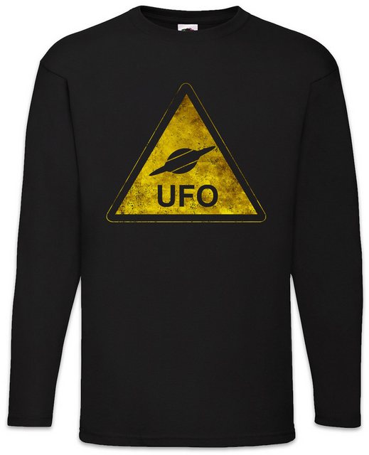 Urban Backwoods Langarmshirt Ufo Sign Langarm T-Shirt Alien Invader Haunebu günstig online kaufen