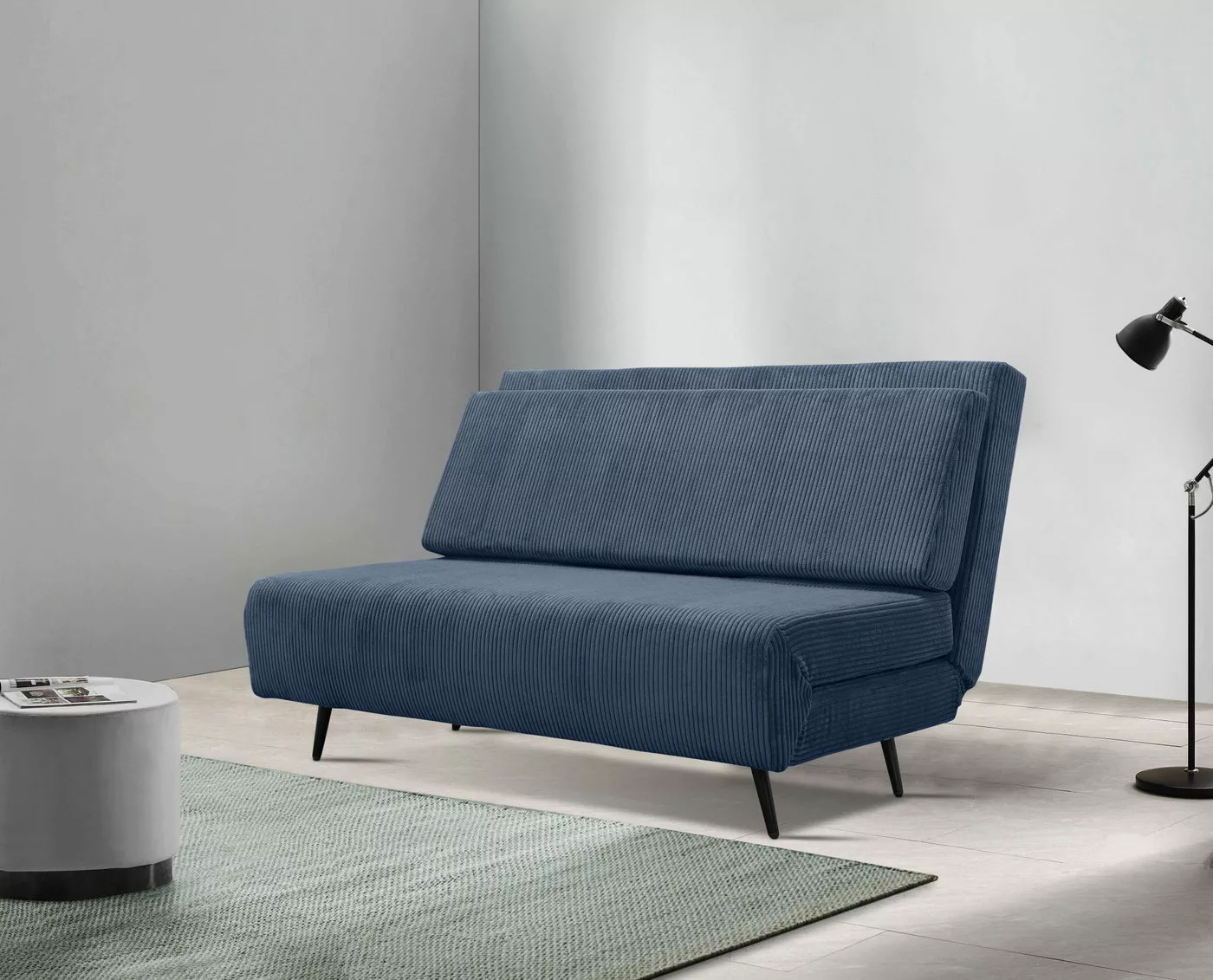 andas Schlafsofa "Linnea", Daybed mit aufklappbarer Liegefläche, in Webstof günstig online kaufen