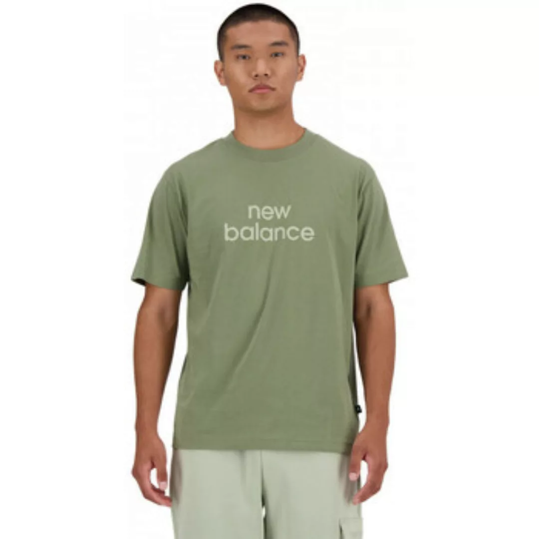 New Balance  T-Shirts & Poloshirts Sport essentials linear t-shirt günstig online kaufen