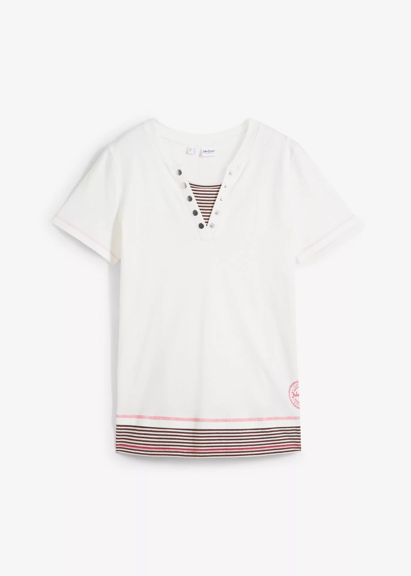 Baumwolle-Shirt, 2 in 1-Optik günstig online kaufen