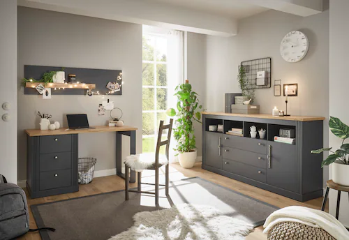 Home affaire Büromöbel-Set "Westminster", im romantischen Landhausstil günstig online kaufen