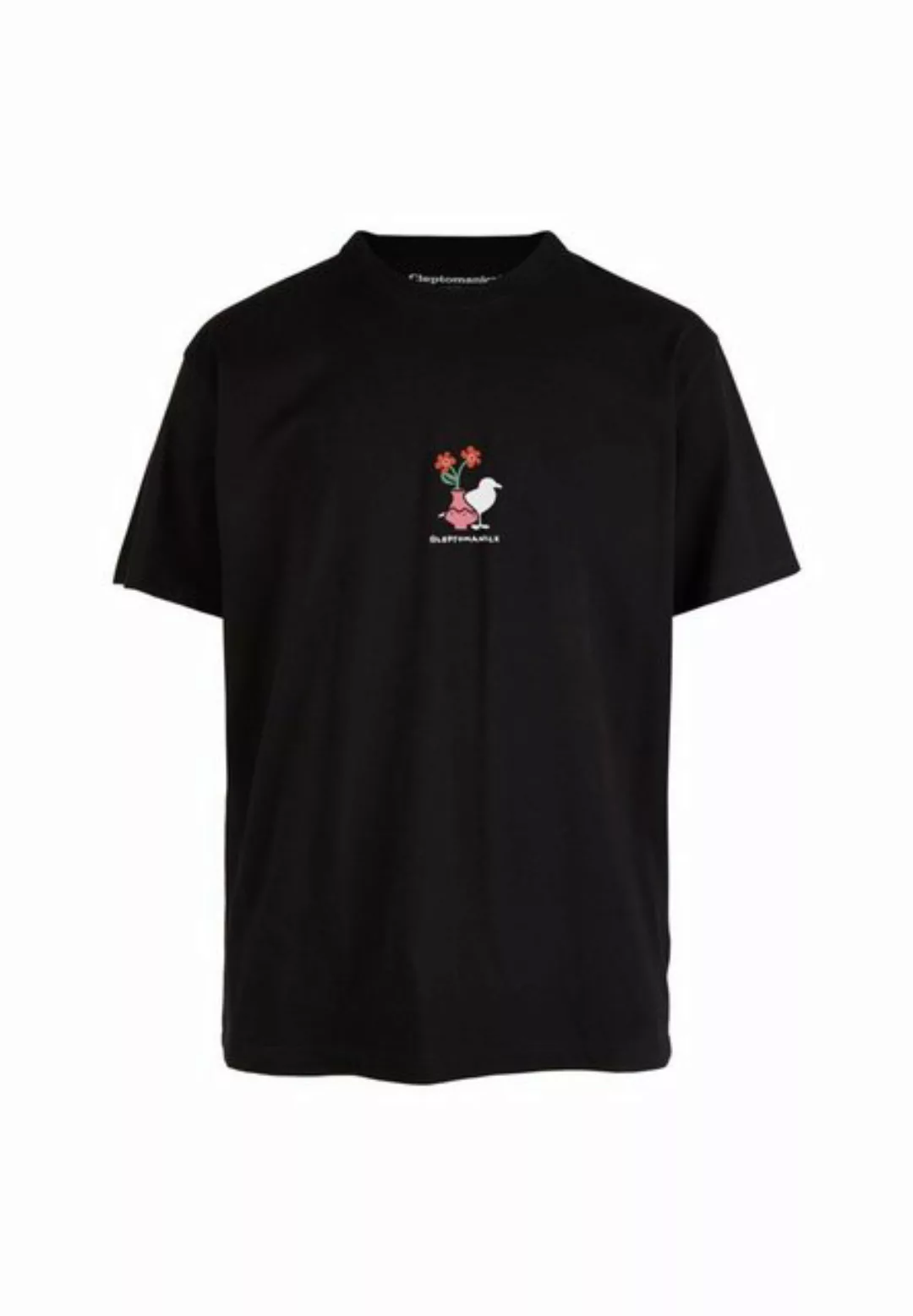 Cleptomanicx T-Shirt Flower Gull mit tollem Frontprint günstig online kaufen