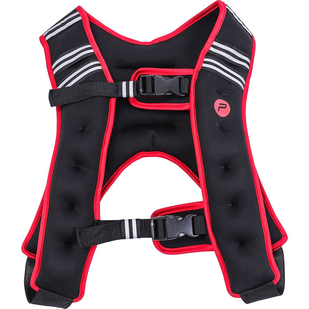 Pure2improve Weste Ballastiert Neoprene 10 Kg 10 kg Black / Red günstig online kaufen