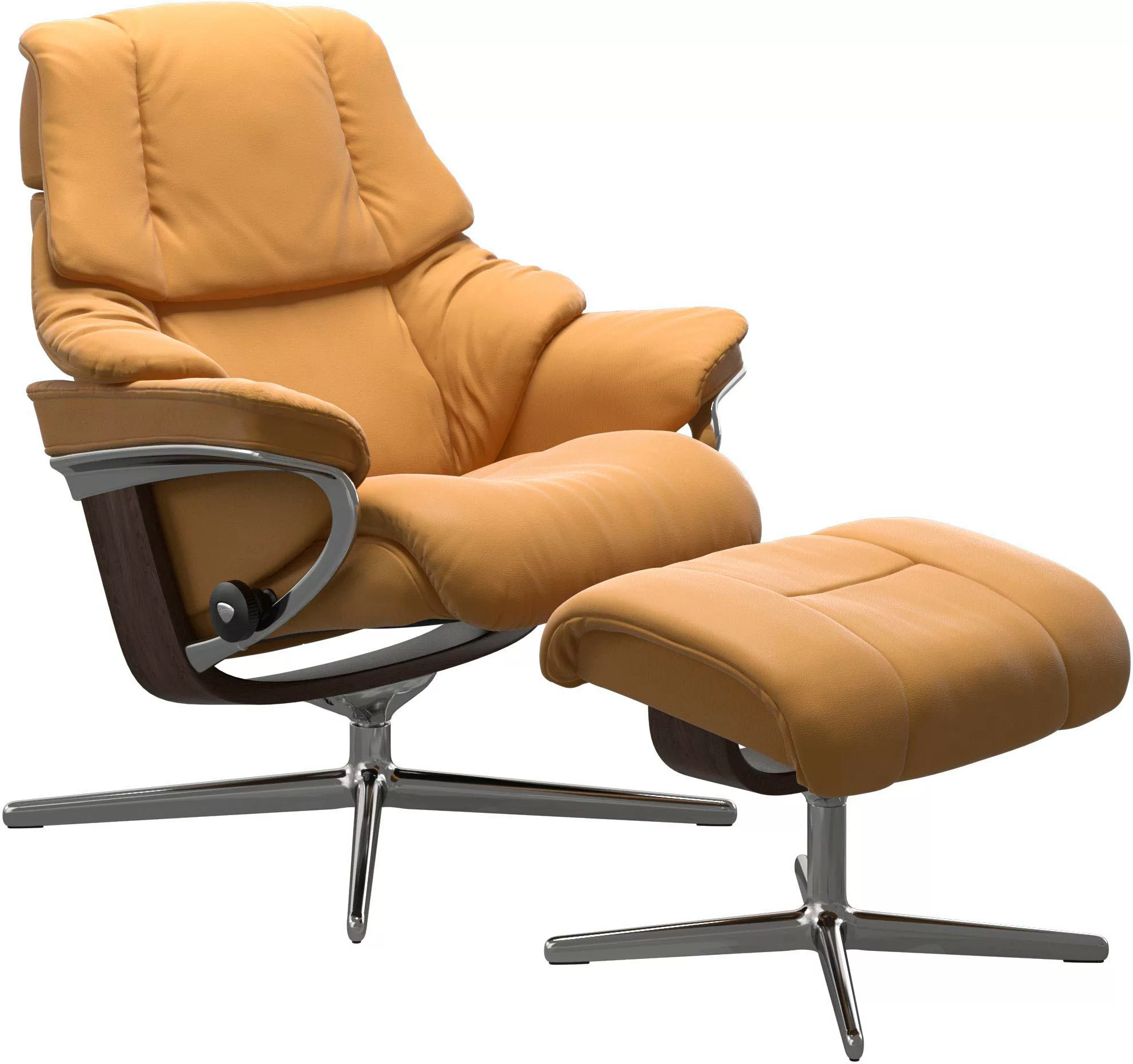 Stressless Fußhocker "Reno", mit Cross Base, Größe S, M & L, Holzakzent Wen günstig online kaufen