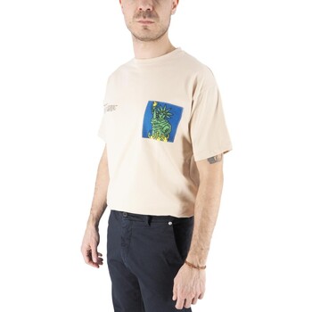 Ko Samui Tailors  T-Shirts & Poloshirts Beiges T-Shirt Liberty in bergre günstig online kaufen