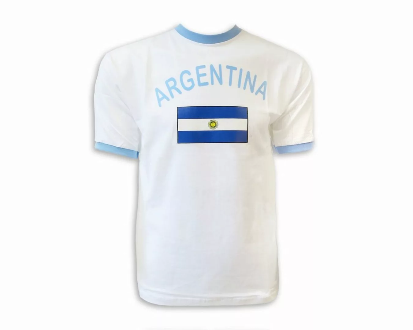 Sonia Originelli T-Shirt Fan-Shirt "Argentina" Unisex Fußball WM EM Herren günstig online kaufen