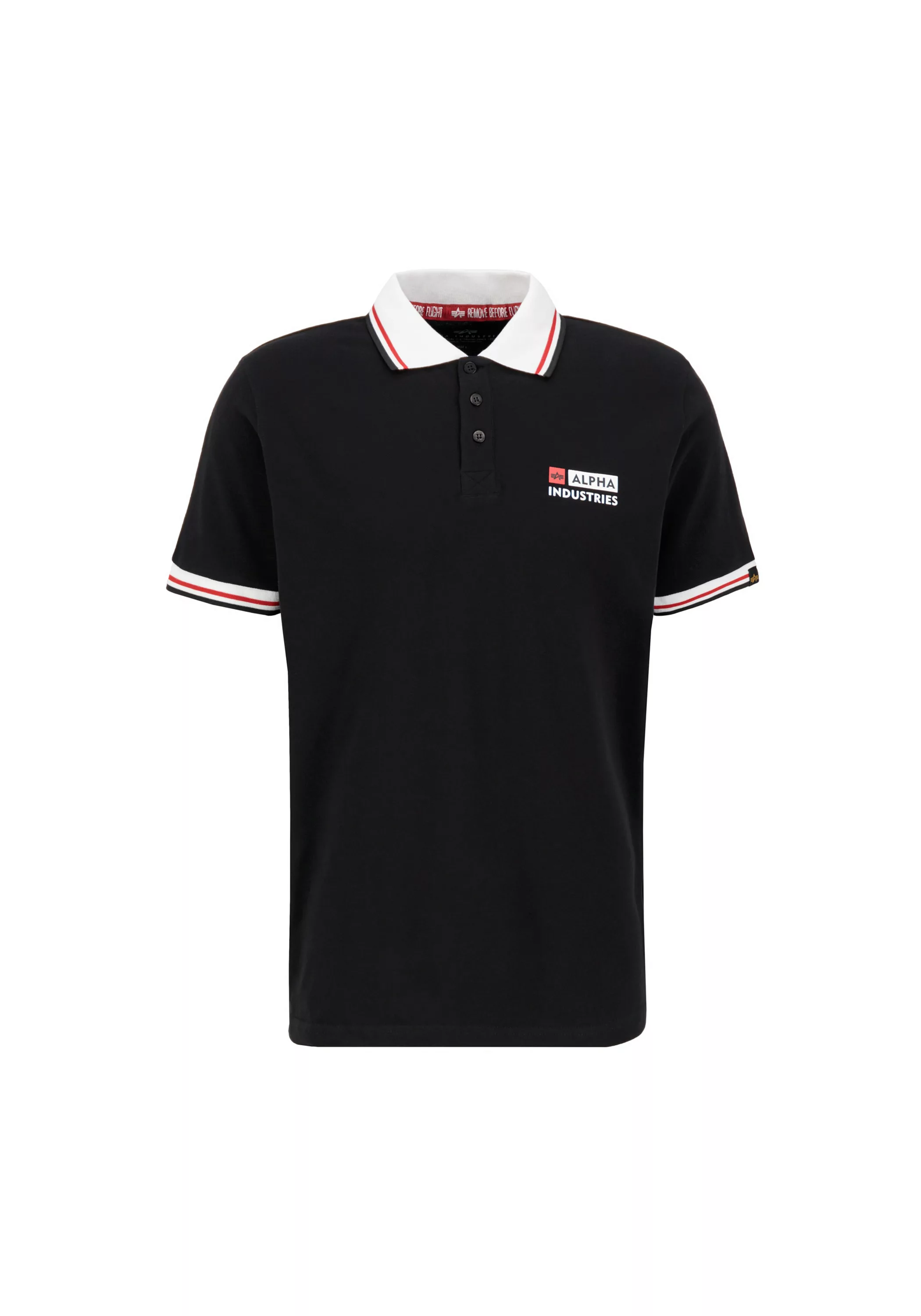 Alpha Industries Poloshirt "ALPHA INDUSTRIES Men - Polo Shirts Contrast Pol günstig online kaufen