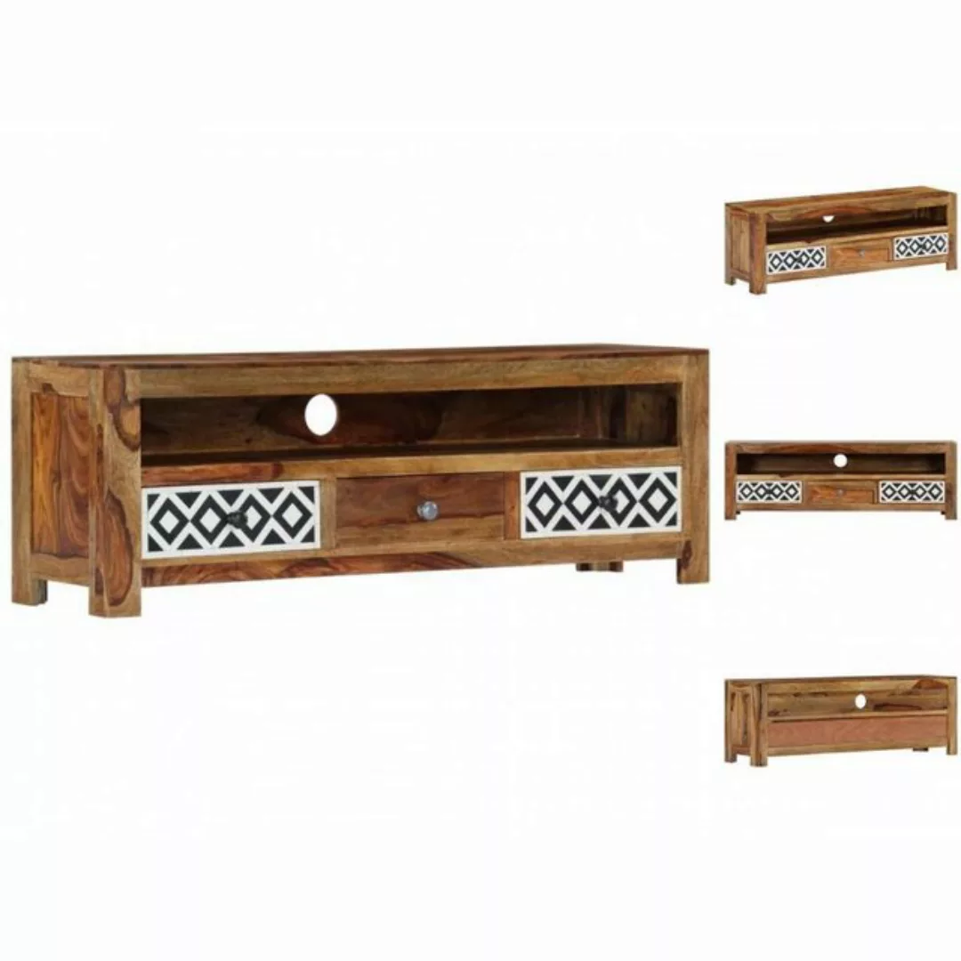 Tv-schrank 120 X 30 X 40 Cm Massivholz günstig online kaufen