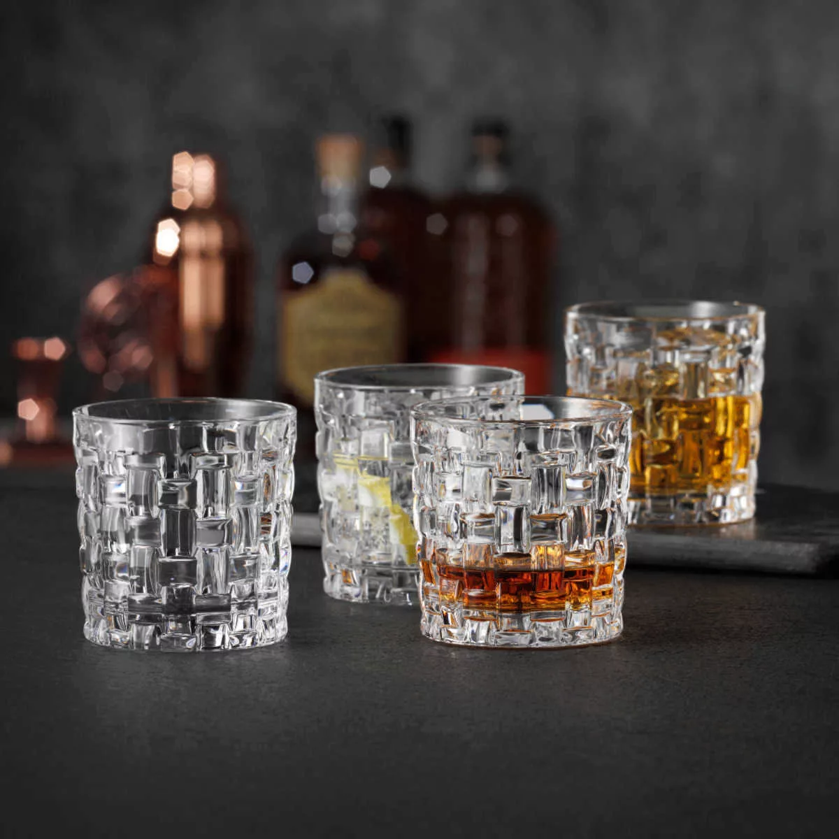 Nachtmann Bossa Nova SOF Whisky Gläser 4er Set Whiskygläser transparent günstig online kaufen