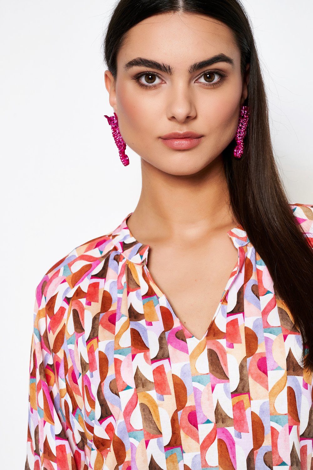 DESOTO Jerseykleid Nelly Blusenkleid halbarm aus günstig online kaufen