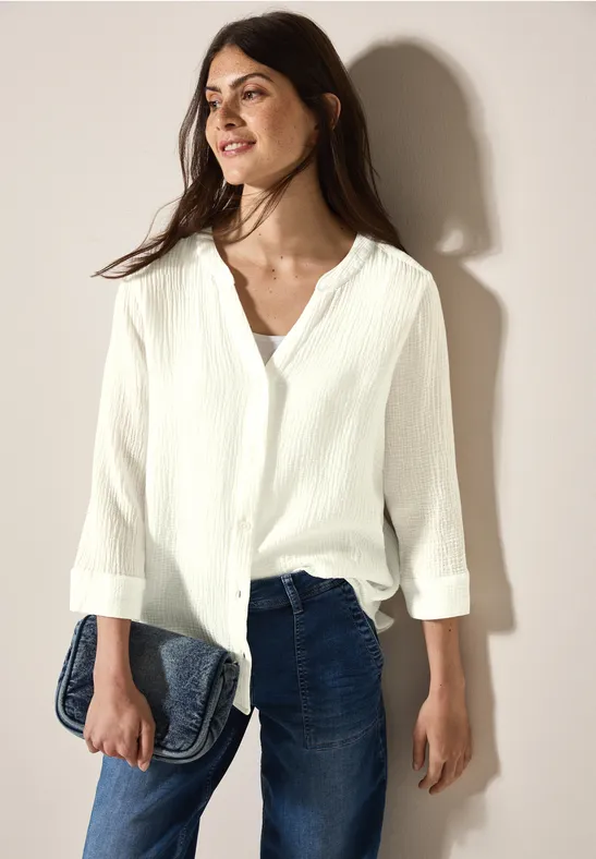 Musselin Bluse günstig online kaufen