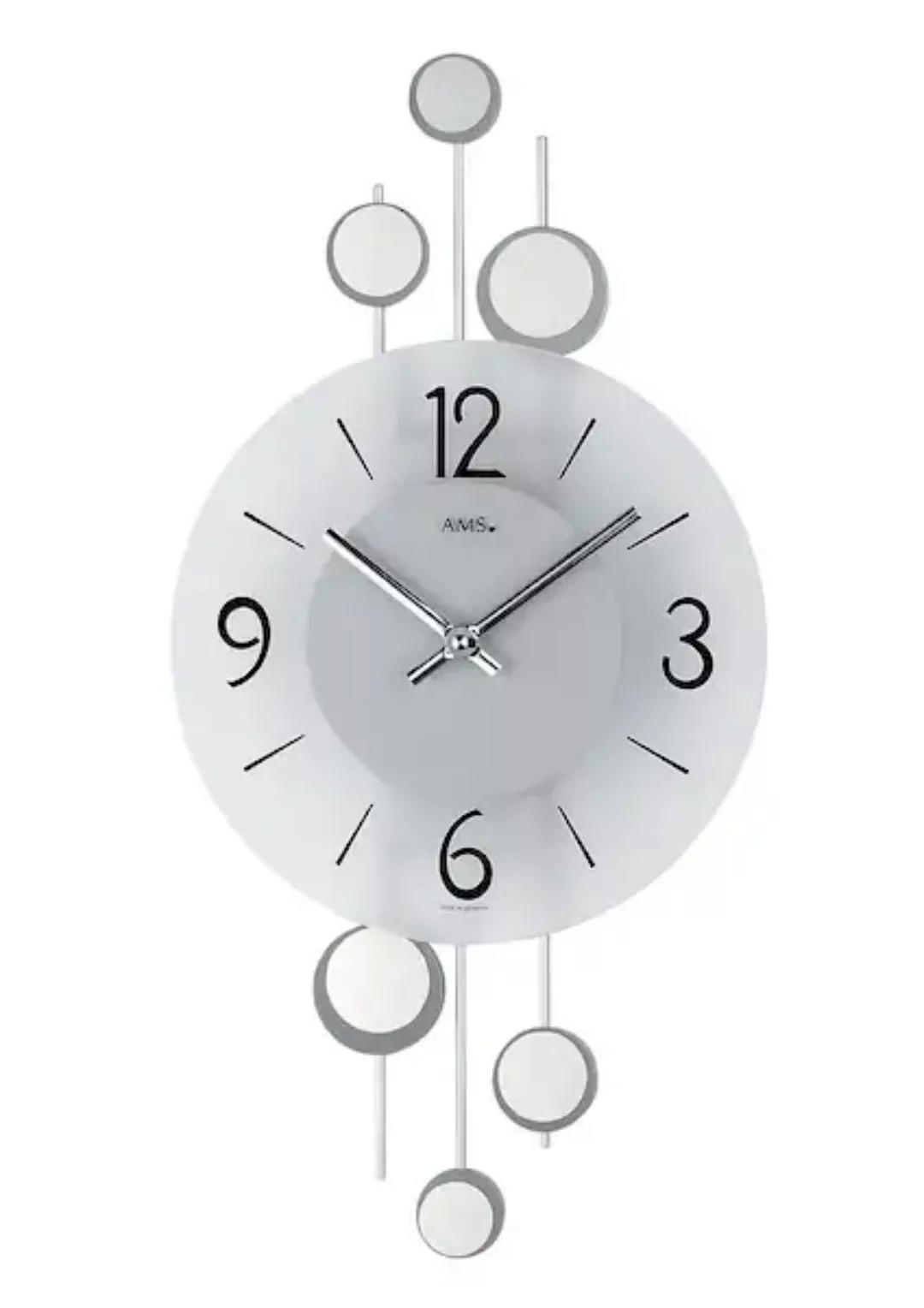 AMS Wanduhr »9388«, Quarzuhr,Wohnzimmer,Esszimmer,Küche,Arbeitszimmer,Büro, günstig online kaufen