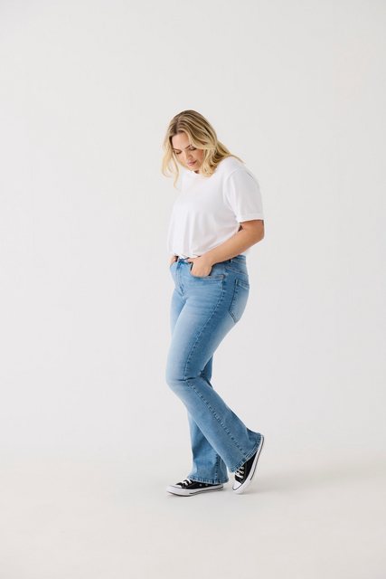 ONLY CARMAKOMA Bootcut-Jeans CARSALLY HW SK FLARED DNM BJ759 günstig online kaufen