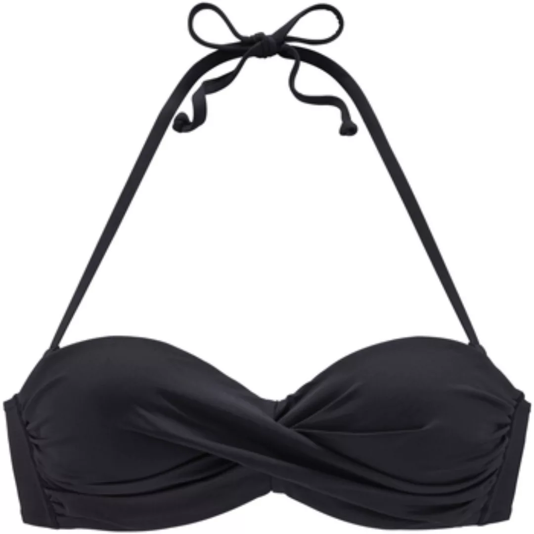 Lascana  Bikini Ober- und Unterteile Bandeau-Badeanzug-Top mit Armatur Simp günstig online kaufen