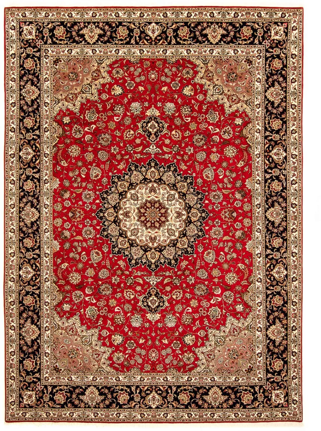 morgenland Orientteppich »Perser - Täbriz - Royal - 358 x 250 cm - rot«, re günstig online kaufen