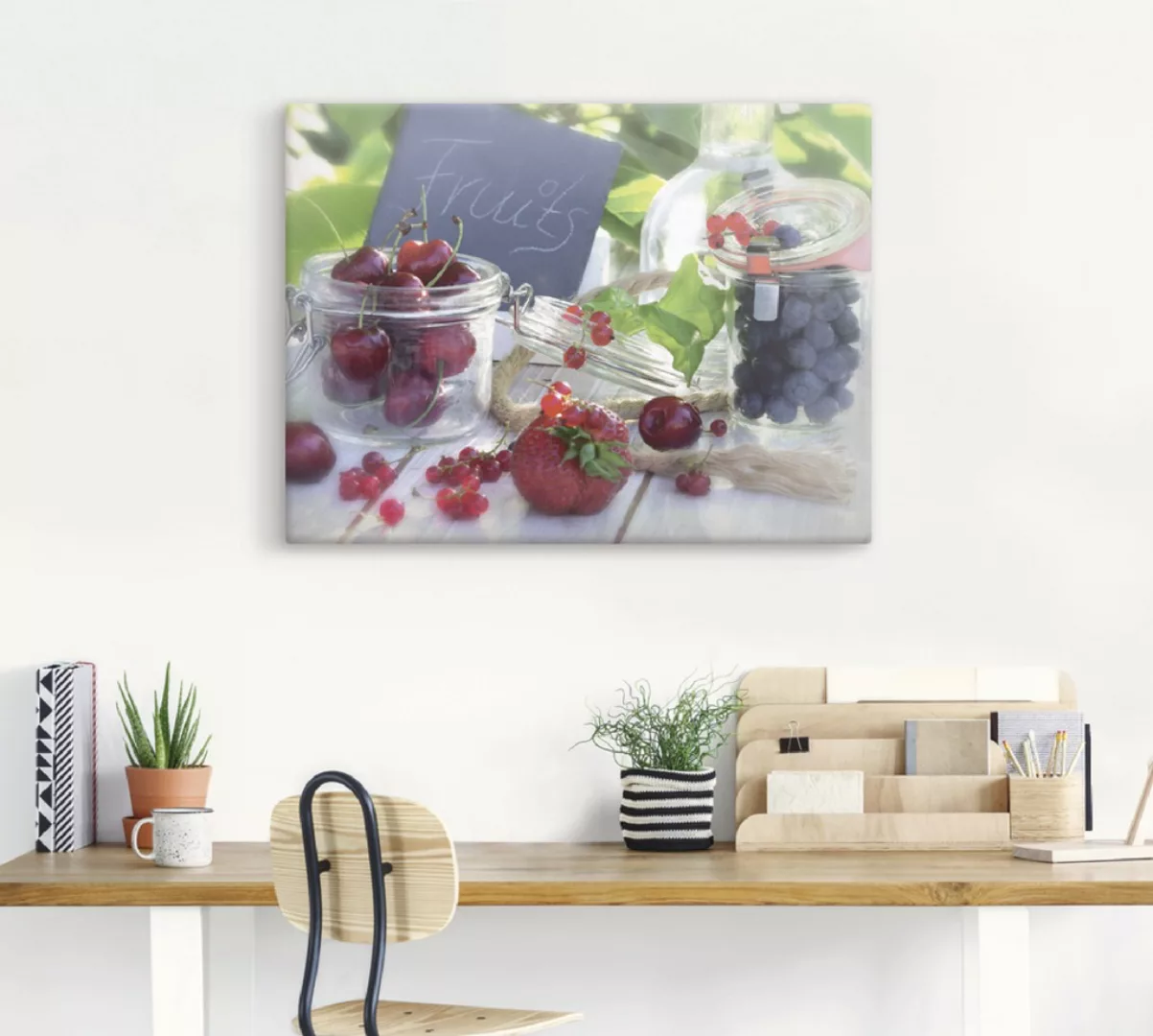 Artland Wandbild »Frischer Früchte Sommer«, Lebensmittel, (1 St.) günstig online kaufen