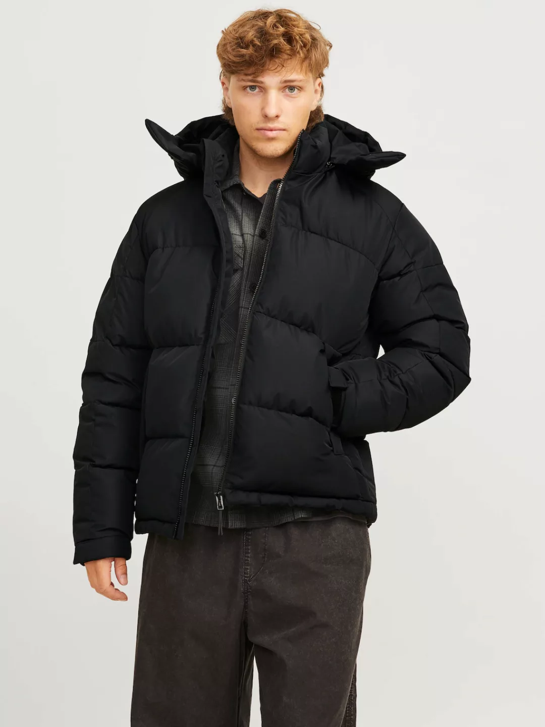 Jack & Jones Steppjacke "JCOAERO PUFFER SN", mit Kapuze günstig online kaufen