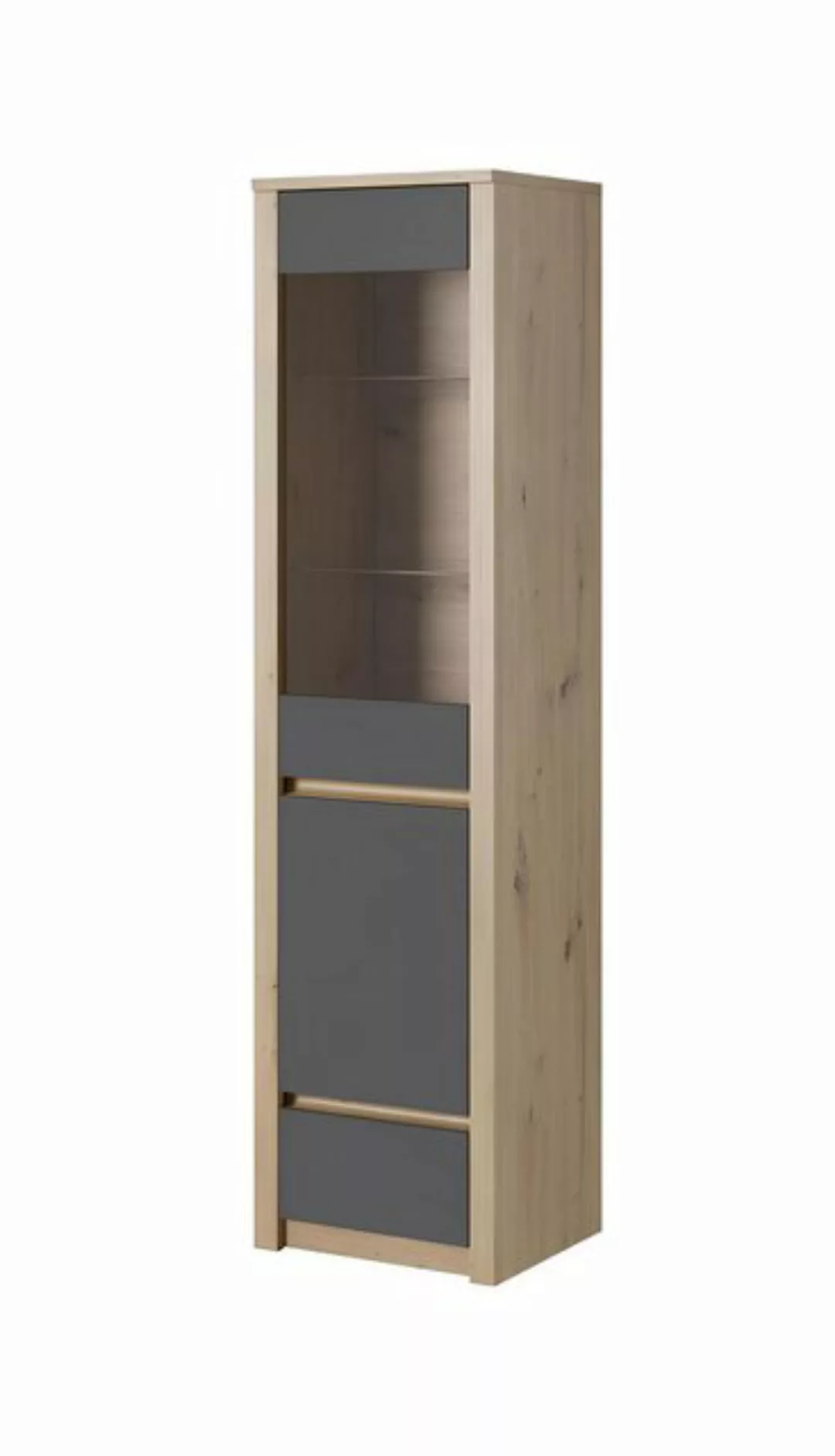 Xlmoebel Vitrine Vitrinenregal aus Holz für das Wohnzimmer - eleganter Schr günstig online kaufen