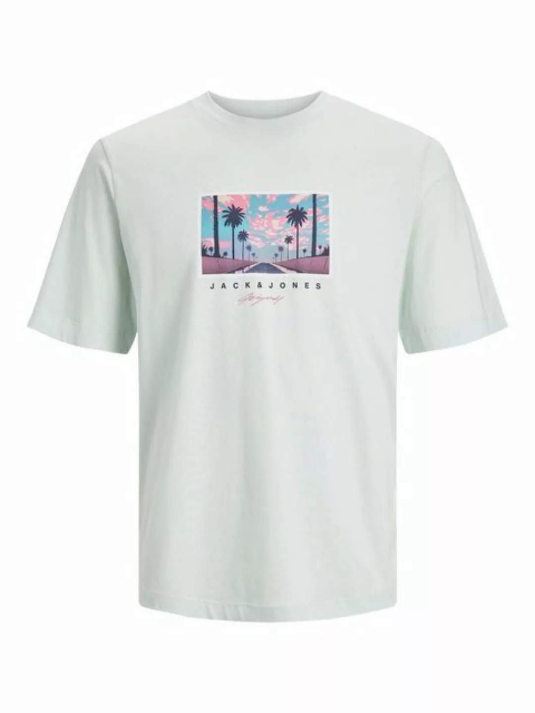 Jack & Jones Herren Rundhals T-Shirt JORTULUM LANDSCAPE- Regular Fit günstig online kaufen