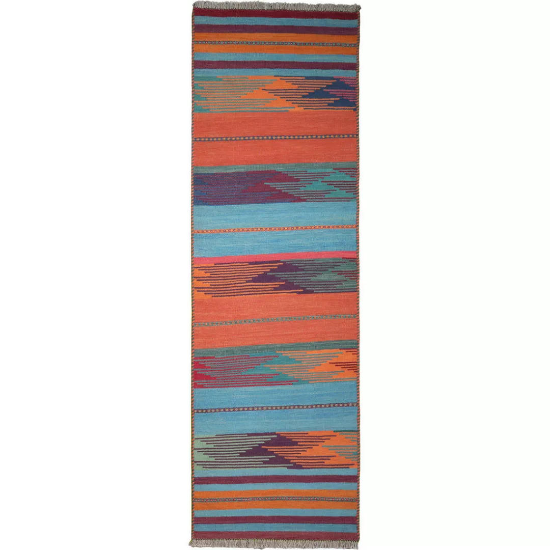PersaTepp Teppich Kelim Gashgai multicolor B/L: ca. 64x207 cm günstig online kaufen