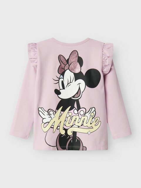 Name It Langarmshirt NMFDESIRE MINNIE (1-tlg) Rüschen günstig online kaufen