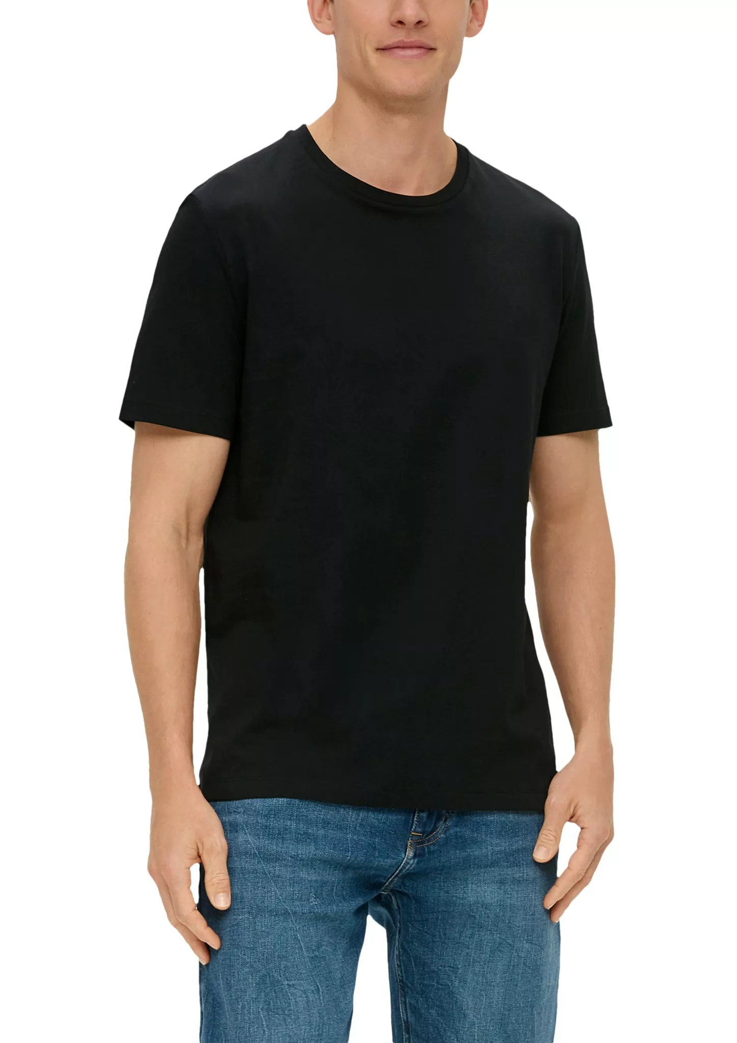 s.Oliver T-Shirt, unifarben - im Doppelpack günstig online kaufen