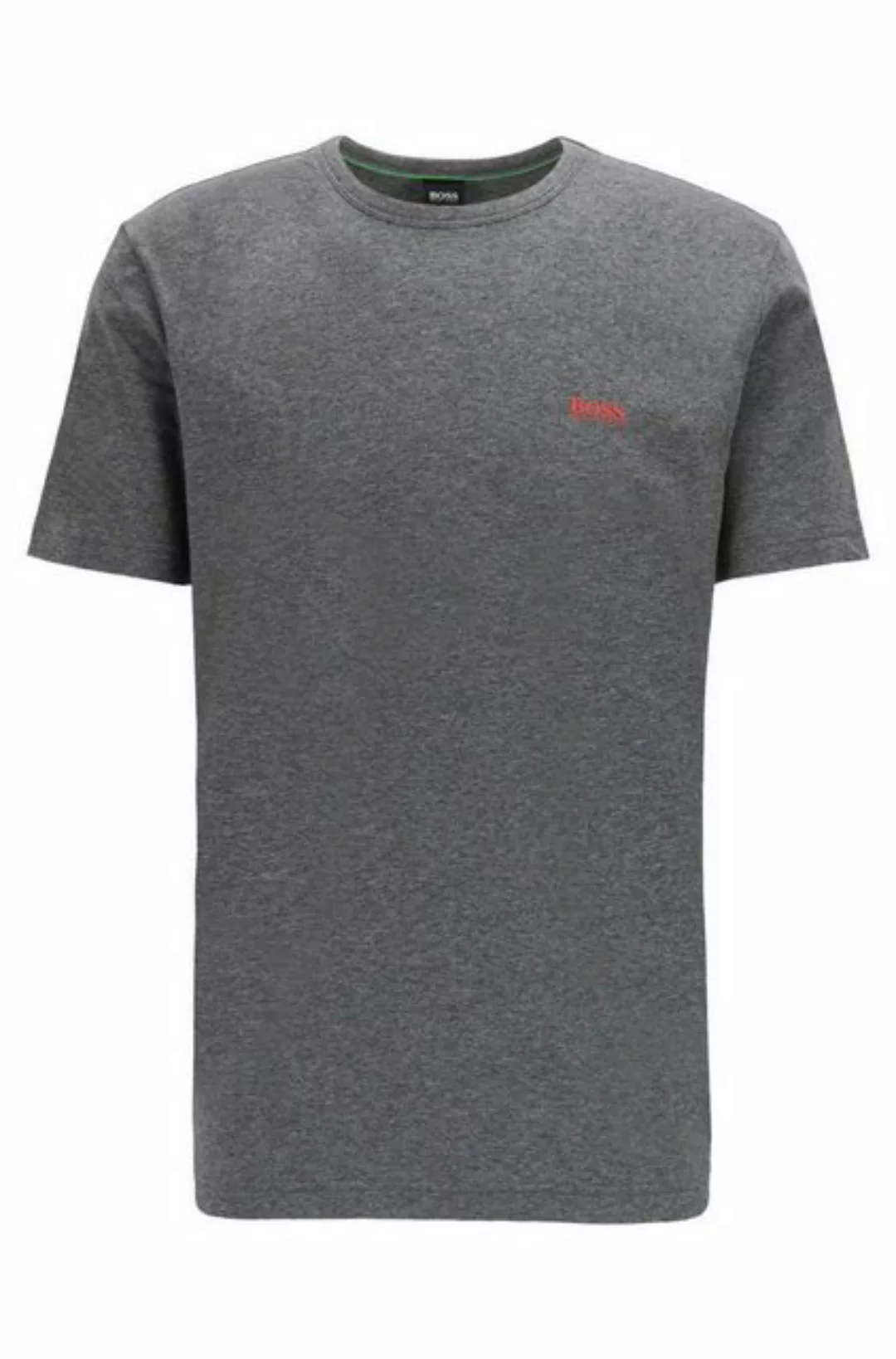 BOSS Kurzarmshirt Hugo Boss Herren T-Shirt mit Logo Print auf der Brust und günstig online kaufen
