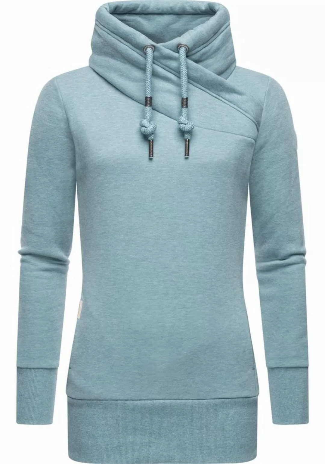 Ragwear Sweatshirt "Neska", modischer Longsleeve Pullover mit hohem Kragen günstig online kaufen