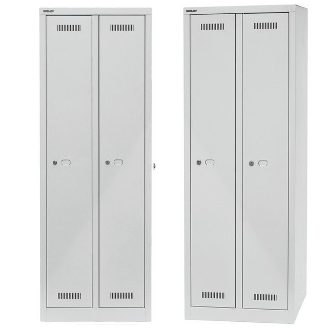 Bisley Spind MonoBloc Garderobenschrank in - Maße: H 170 x B 61 x T 50 cm günstig online kaufen