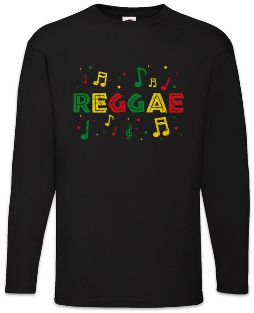 Urban Backwoods Langarmshirt Zion Reggae Notes Langarm T-Shirt Irie Ska Jam günstig online kaufen