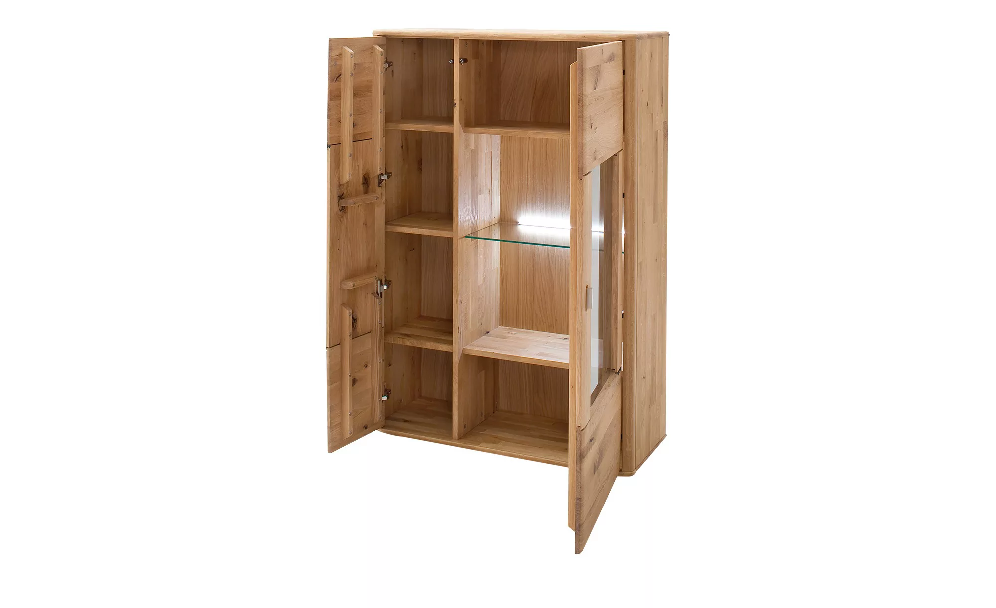 Woodford Wohnkombination  Rowa ¦ holzfarben ¦ Maße (cm): B: 340 H: 194 T: 5 günstig online kaufen