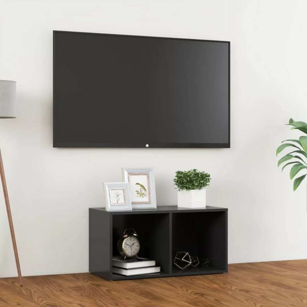 vidaXL TV-Schrank TV-Schrank Grau 72x35x36,5 cm Spanplatte Lowboard günstig online kaufen
