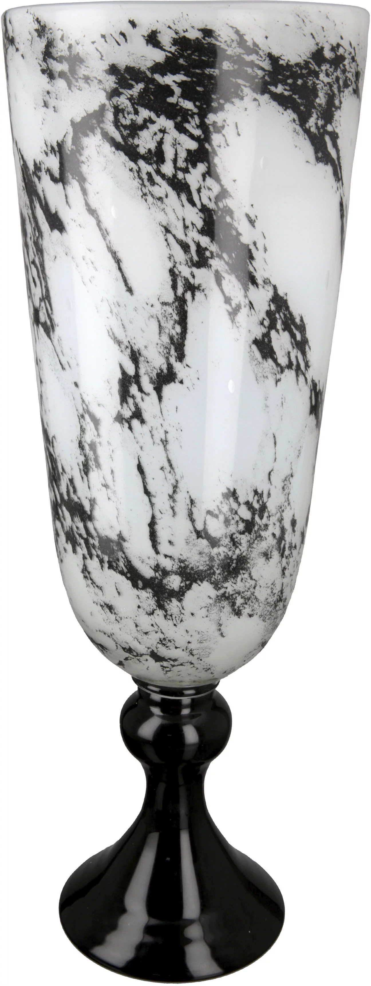 Casablanca by Gilde Tischvase »Pokal Vase Trophy, mit Marmorfinish«, (1 St. günstig online kaufen