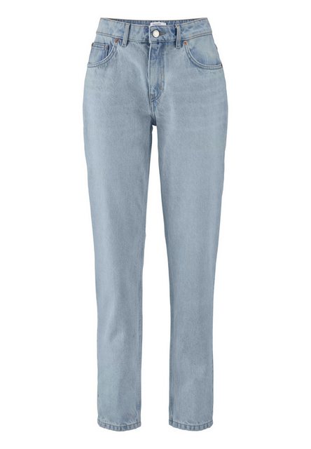 Hessnatur Bequeme Jeans HANNA High Rise Mom aus reinem Bio-Denim (1-tlg) günstig online kaufen