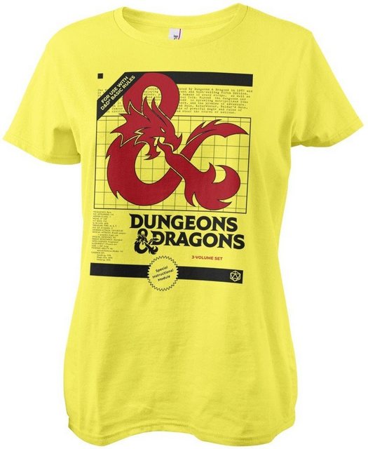 DUNGEONS & DRAGONS T-Shirt D&D 3 Volume Set Girly Tee günstig online kaufen